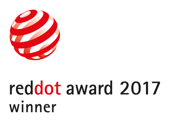 pon media gewann den Red Dot Product Design Award 2017